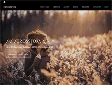 Tablet Screenshot of crossfox.us